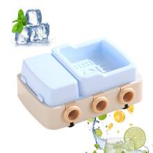 Ice Cream Bar Molds with Lid, Easy Release 6Cavity Cartoon Popsicle Maker for Frozen Treats
