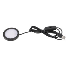 LED-Rundleuchte Nature Light, 1,5 m USB 5 V Aluminium