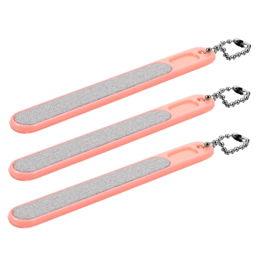 3pcs Nail File and Buffer Set for Manicure Pedicure Durable Block for Smooth Finish