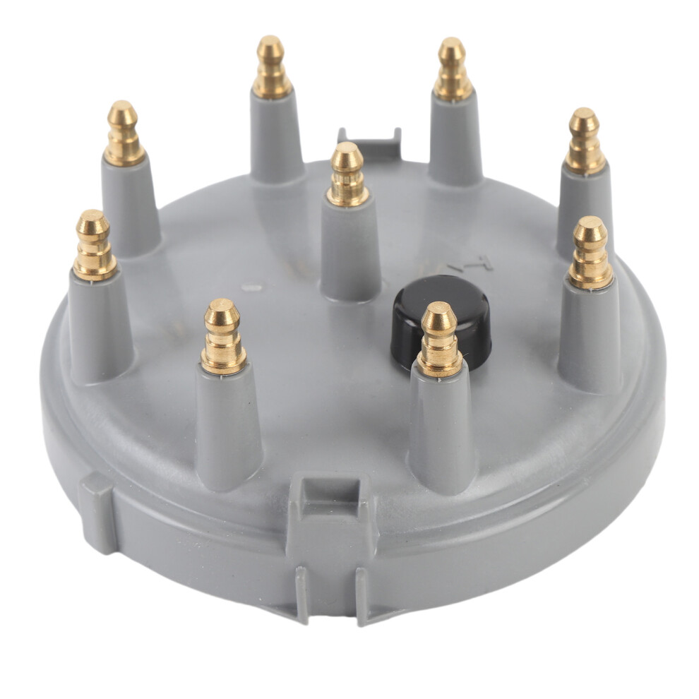 Ignition Distributor Cap Rotor Kit 12V Brass Terminals For V8 5.0L & 5.8L Grey 6931380720148