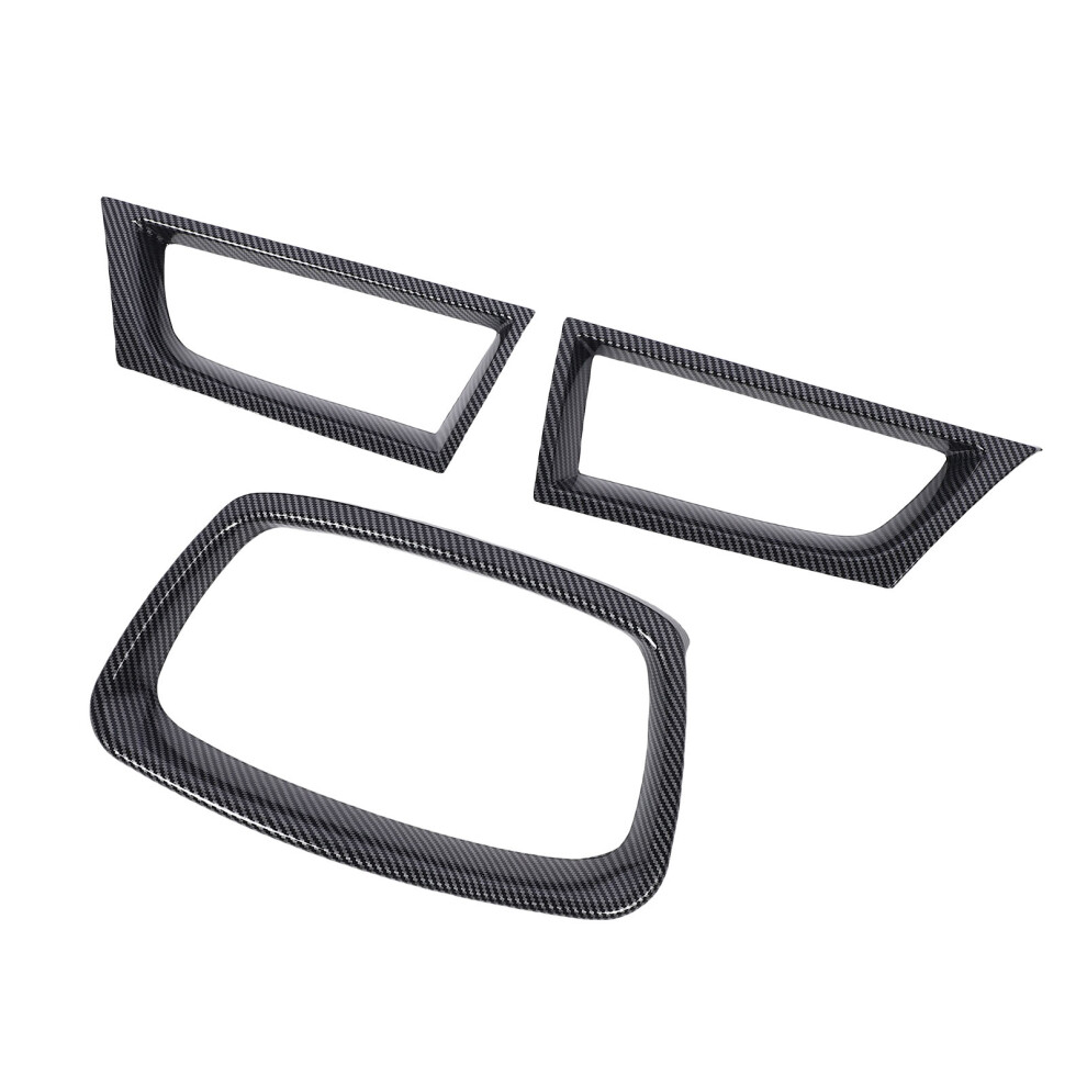 Front Grille Overlay Cover For Impreza Wrx Sti 2006-2007 Carbon Fiber Style 5071380720401