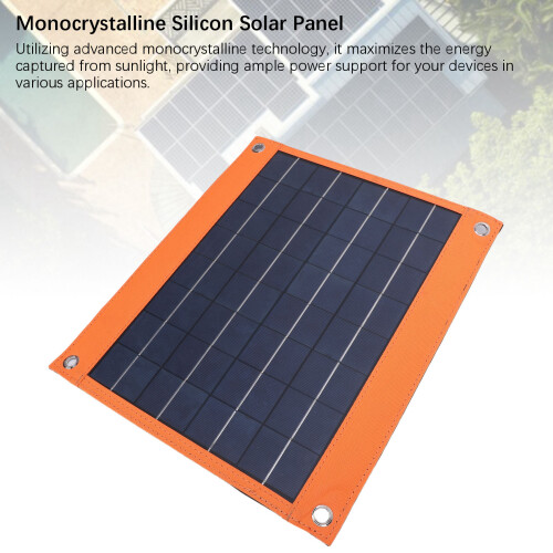 20-W-Solarpanel mit USB-A & USB-C, 30  35,5 cm 2