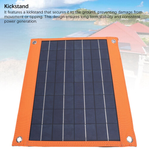 20-W-Solarpanel mit USB-A & USB-C, 30  35,5 cm 1