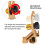 4 Pcs Gold Drum Microphone Clamp 5/8 Inch Adjustable Shockproof Holder 7
