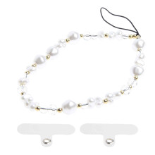 Cordino da polso per cellulare, ciondolo per cellulare con perline, catenella anti-smarrimento, catena per bracciale staccabile, regalo per donne e