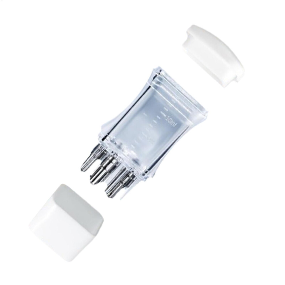 Hair Oil Applicator Comb with Measuring Scale for Precise Scalp Nourishment and Even Distribution