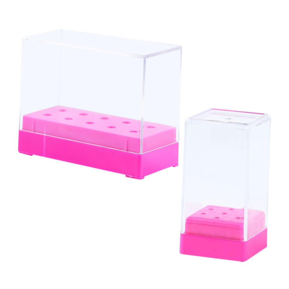 Nail Drill Bit Holder Case with Dustproof Protection and Quick Access for Professional and Home Use