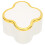 Κουτί δαχτυλιδιών LED με βελούδινο εσωτερικό σε σχήμα τετράφυλλου τριφυλλιού, 4
