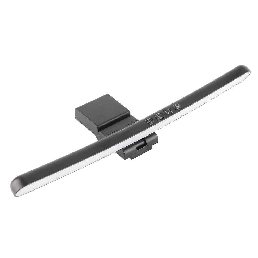 Computer Monitor Lamp 5V 1A Rgb Touch Dimming Screen Bar, Light/Black 7601380611201