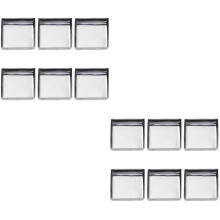 120pcs Empty Eyeshadow Pans Durable Metal Square Makeup Pans for Blush and Pressed Powder