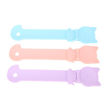 3pcs Cat Feeders Cute Squeeze Spoons HIPS for Food & Meat Paste