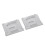 2 Stück transparente Abdeckplatte 4,6 x 3,5 cm BB370BM2800 9