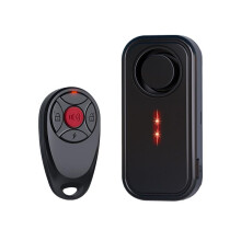 AntiTheft Bike Alarm with Remote 113dB Wireless Vibration For EBikes And Scooters LED Lights Waterproof Motion Sensor