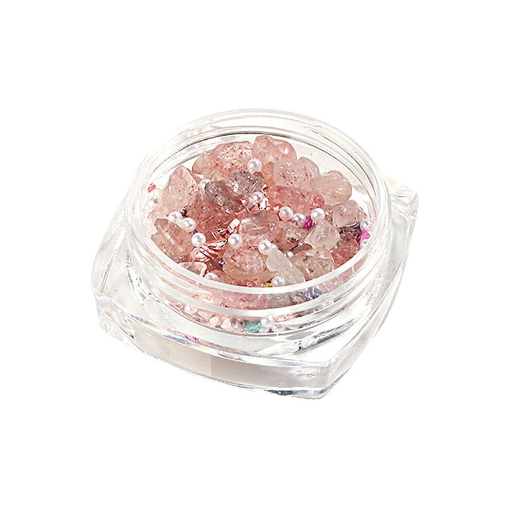 Nail Art Rhinestones 3D Crystal Decorations with Multiple Shapes for Longlasting Sparkle
