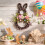 Easy Installation Easter Hanging Wreath Decorative Hanging 4