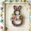 Easy Installation Easter Hanging Wreath Decorative Hanging 5