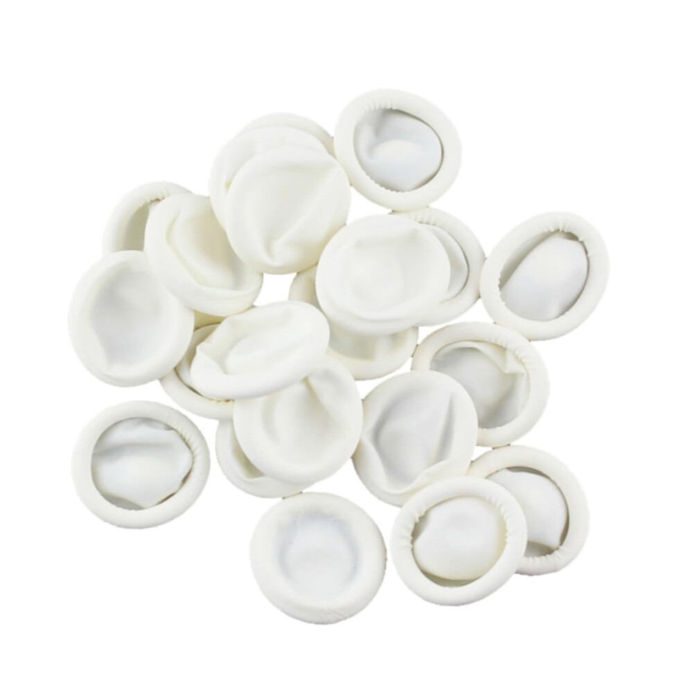 Flexible Rubber Fingertip Protector for Nail Art and DIY Manicure, Medium Size, Precision Comfort