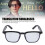AI Translator Glasses 100+ Languages, Bluetooth, Support Touch, 8H Battery 6