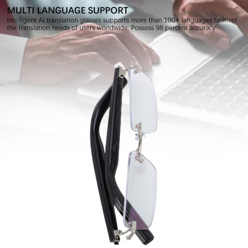 Smart AI Polarized Glasses with 100+ Languages, Bluetooth 5.3 2