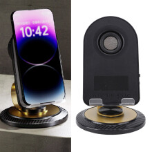 Multifunctional Speaker Phone Stand Wireless Charging 800mAh Lithium Battery