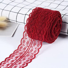 Lace Tape 4.5 Cm Wide, 10 Meters Per Lot, Diy Apparel Sewing Trim, White Black Blue Pink Purple Red Wine Red