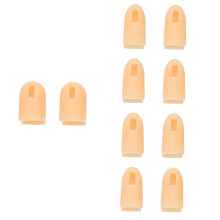 30pcs Nail Art Practice Fingers with Reusable Nail Polish Protectors for Smudge Manicure