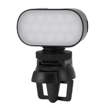 Tragbares RGB wiederaufladbares LED-Selbstporträtlicht mit 750mAh Akku für Fotos & Videos