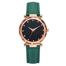Stilig damekvartsklokke vanntett med magnetisk nettingrem moteriktig roségull rustfritt stål analog armbåndsur sportsdesign for daglig bruk og par