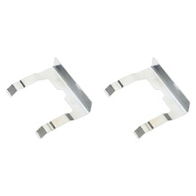 2 Stück Clip für die hintere Kennzeichenleuchte OEM 55077370AB Metall