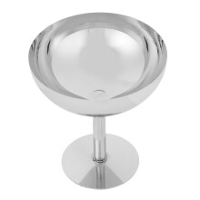 Dessertschale aus 304 Edelstahl 200 ml Wiederverwendbare Snack-Schale Tall