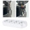 Aluminum Alloy Motorcycle Steering Damper Stabilizer Bracket Silver 4