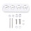 Aluminum Alloy Motorcycle Steering Damper Stabilizer Bracket Silver 2