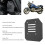Aluminum Alloy Motorcycle Side Panel Protector for K75 Weatherproof Durable 4