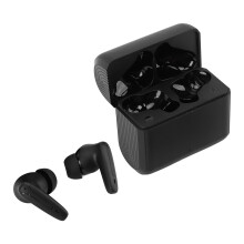 Übergangsohrhörer mit APP-Unterstützung, 144 Sprachen, Bluetooth 5.4, Schwarz
