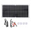 17W Flexibles monokristallines Solarmodulkit mit USB, 18V 3