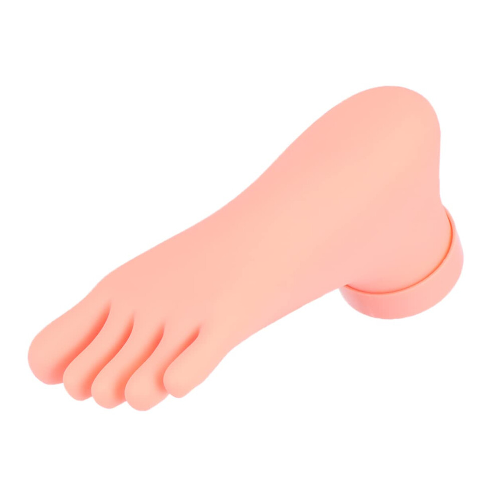 Realistic Silicone Nail Practice Foot Model for Professional Pedicure Training and Manicure