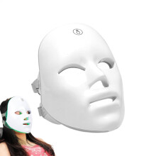 LED Face Mask with Advanced Red Light Therapy, Adjustable Intensity, Portable Rechargeable Design