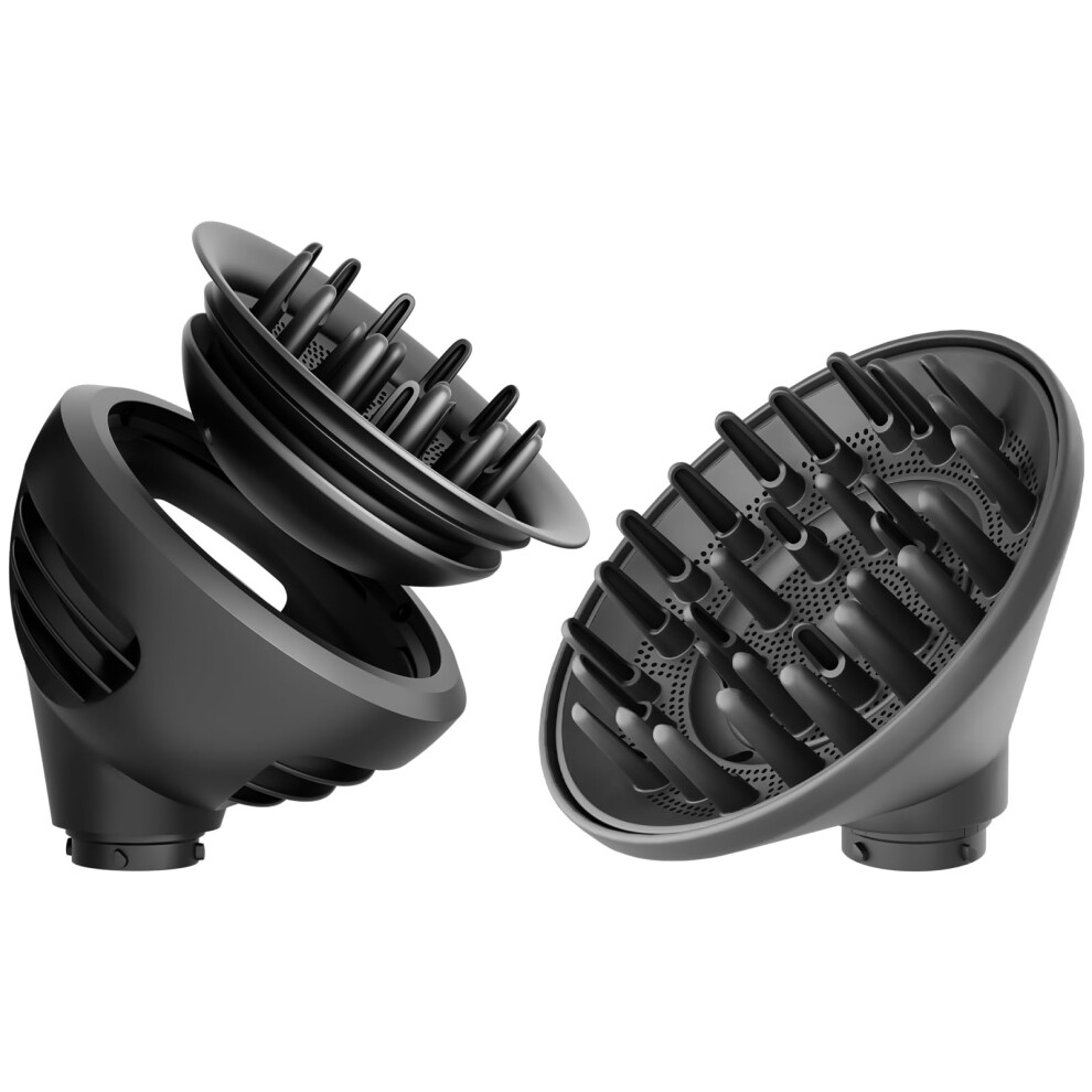 Diffuser with Dual Styling Modes for Faster Curl Drying and Frizz Reduction for Dyson Airwrap