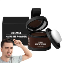 Hair Root Powder Dark Brown Waterproof Long Wear Hair Concealer with Applicator for Instant Volume