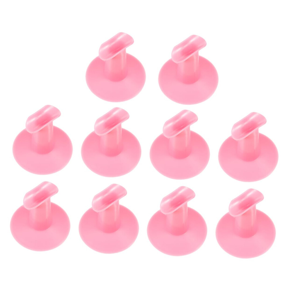 Nail Art Finger Stand Set, Ergonomic Manicure Finger Support Holders for Dip Powder, 10pcs