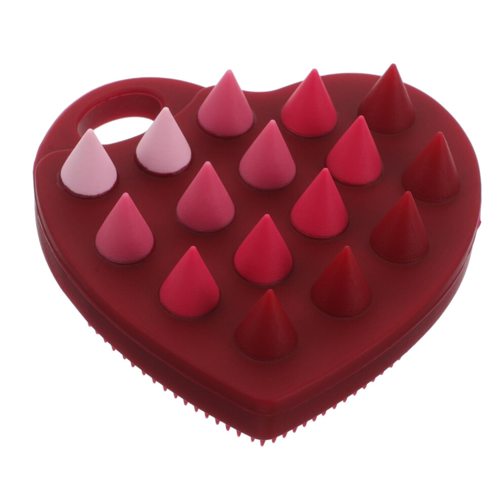 Scalp Massage Brush DualSided Silicone for Gentle Exfoliation and Dandruff Removal Hair Washing
