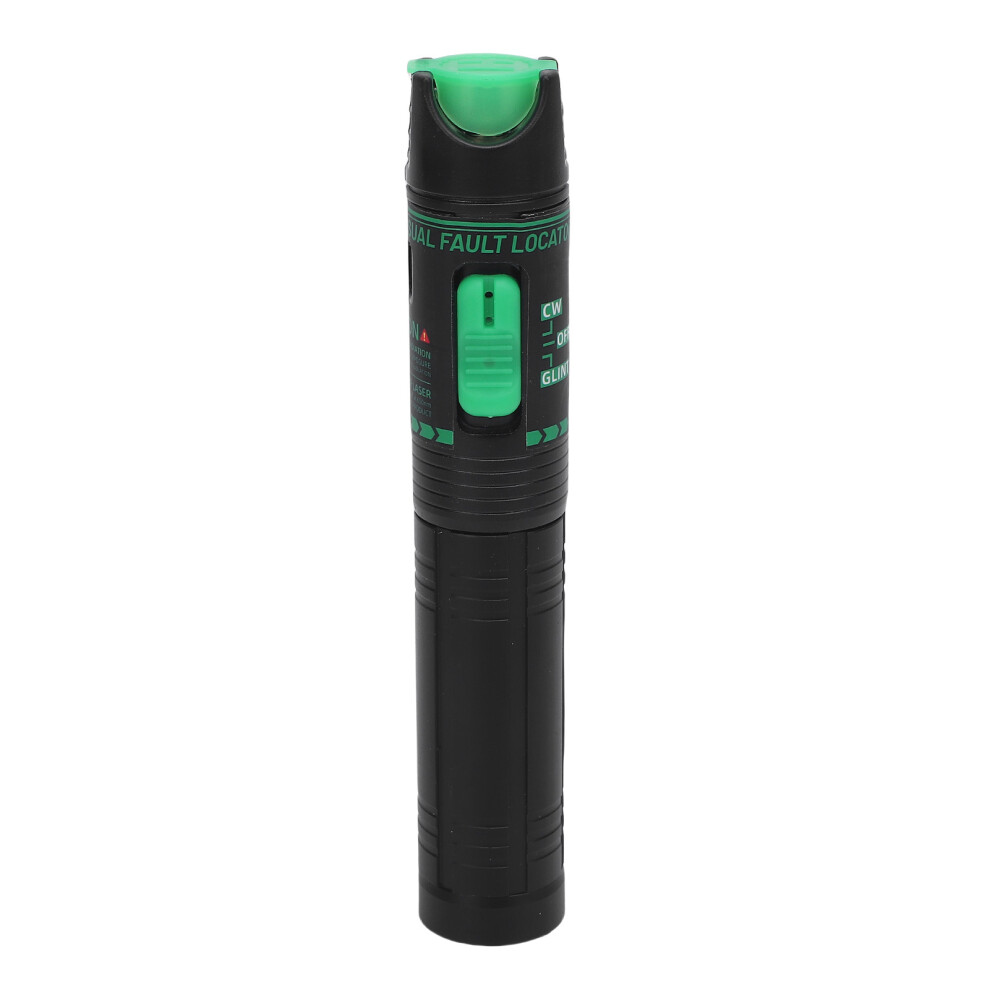 Rechargeable 15Km Visual Fault Locator Pen Fiber Tester 650Nm Green 7661380730814