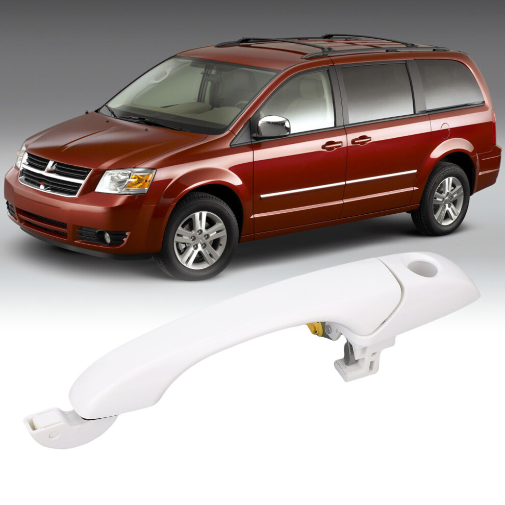 Exterior Door Handle For Town Country & Grand Caravan 2008-2019 White 7611380731038