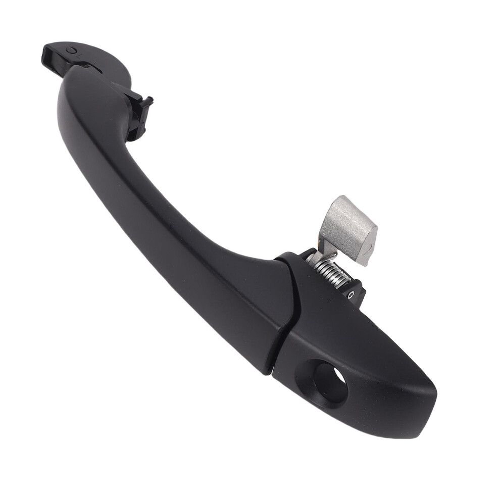 Exterior Door Handle For Town Country 2008-2019, Left Front Replacement Black 8271380731019