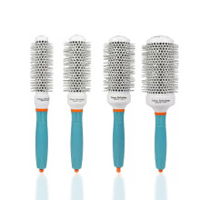 Professional Round Hair Brush Set with Heat‑Resistant Barrel for Blow Drying and Curling, 4 Sizes