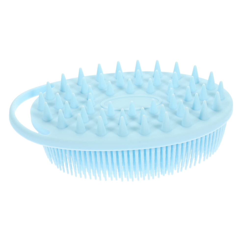 Silicone Body Scrubber Shower Exfoliating Brush with Soft Bristles for Gentle Skin Care