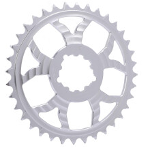 36T Aluminum Alloy Bike Chainring for Road Bikes Silver Lightweight