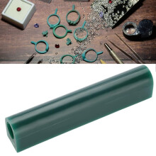 Ring Wax Casting Tube Hard Green Wax, Wax Ring Carving Kit, FlatSide Large Tube, Smooth Inside, Green Carving Wax T250
