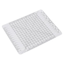 Acryl Quiltlineal 16,5x16,5 cm für Stoffschneide- und Nähzubehör