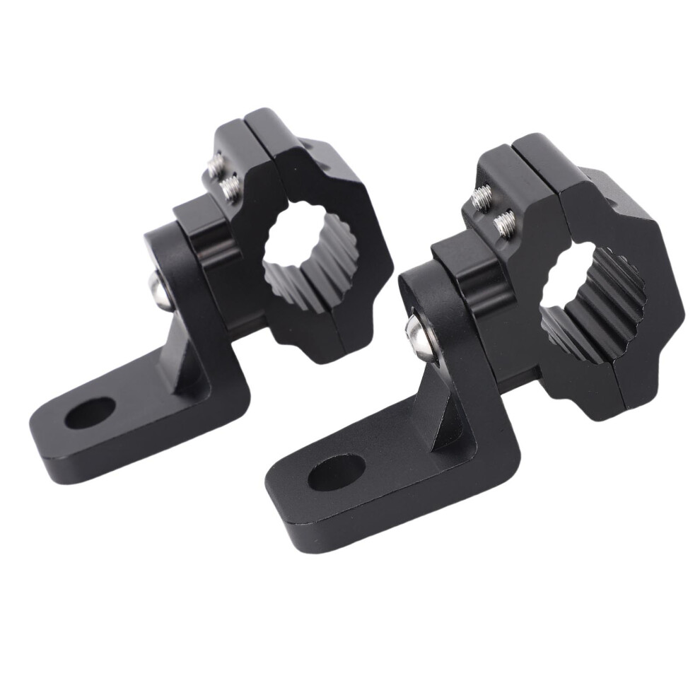 2Pcs Utv Whip Mount Clamp 1.75-2 Inch Roll Cage Rotation Light 9361380732297
